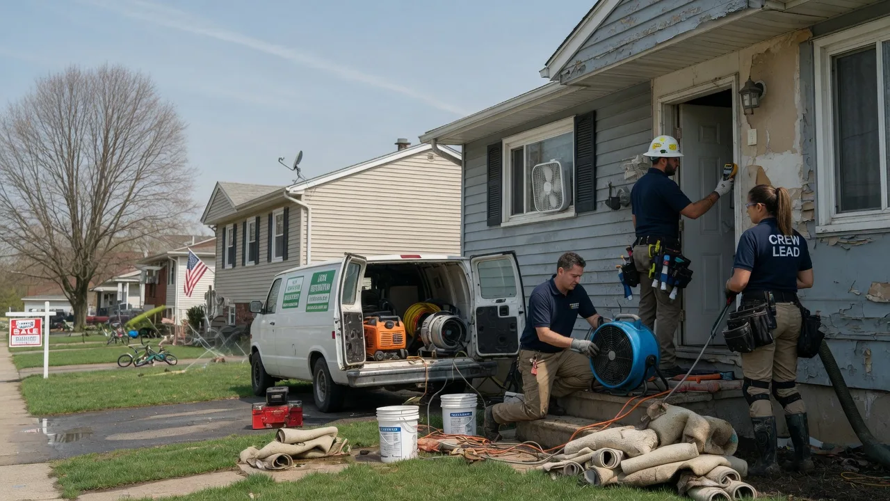 Flood Cleanup in Davenport Center, NY near me